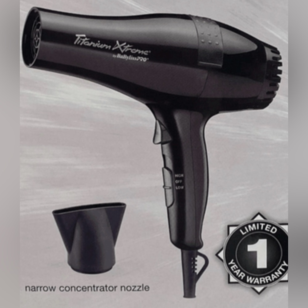 Babyliss Blow Dryer Titanium